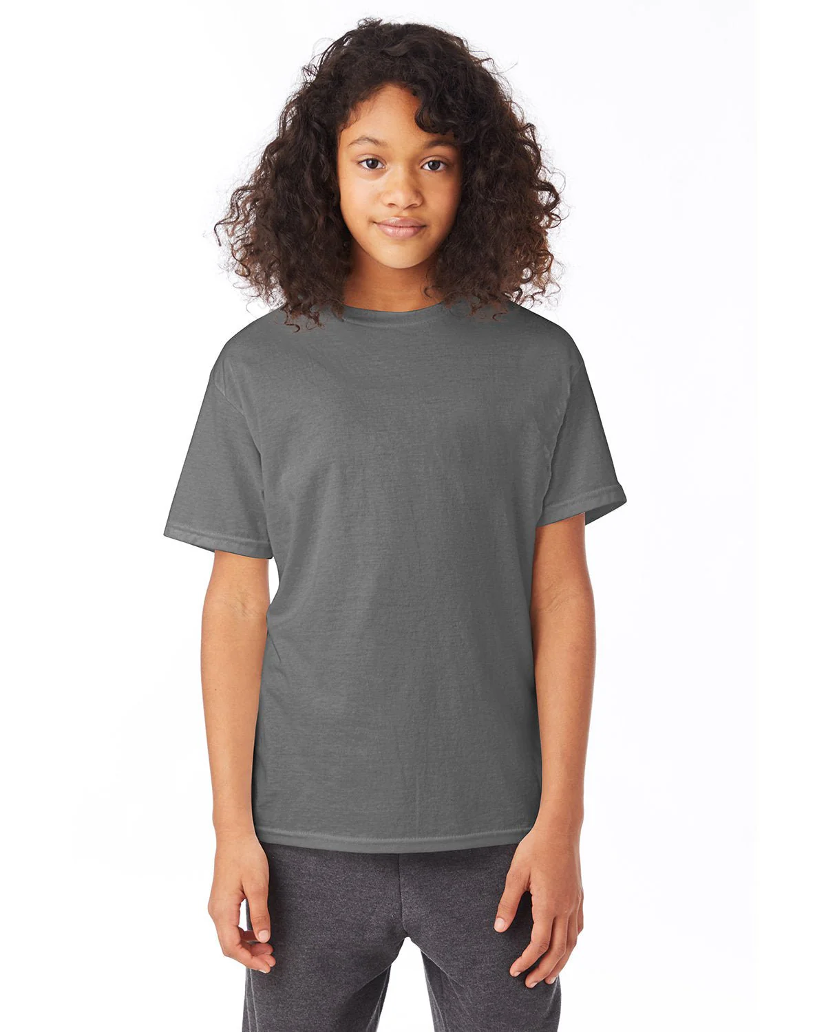 5370-Hanes-SMOKE GRAY - Cheap-Us