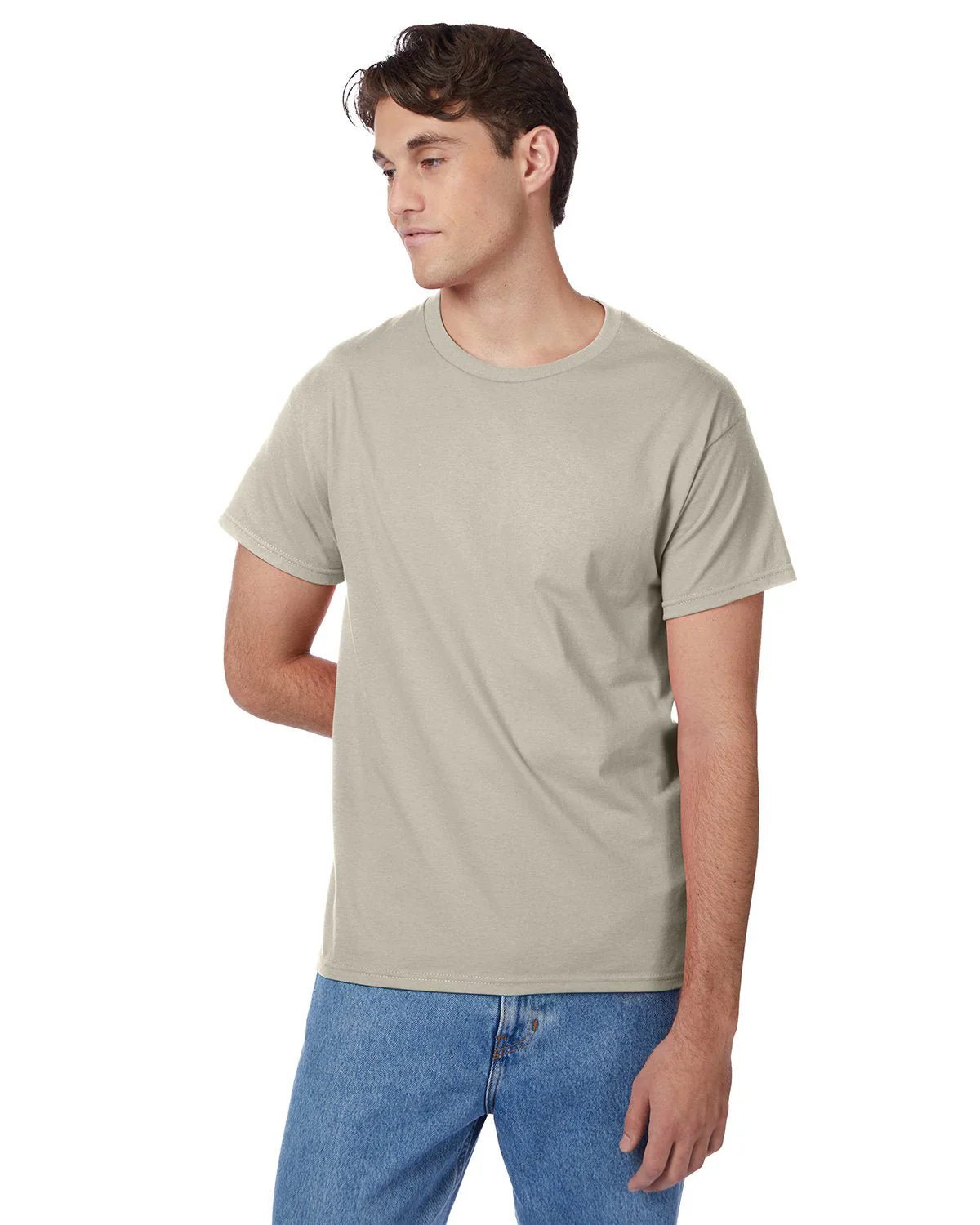 5250T-Hanes-SAND - Cheap-Us