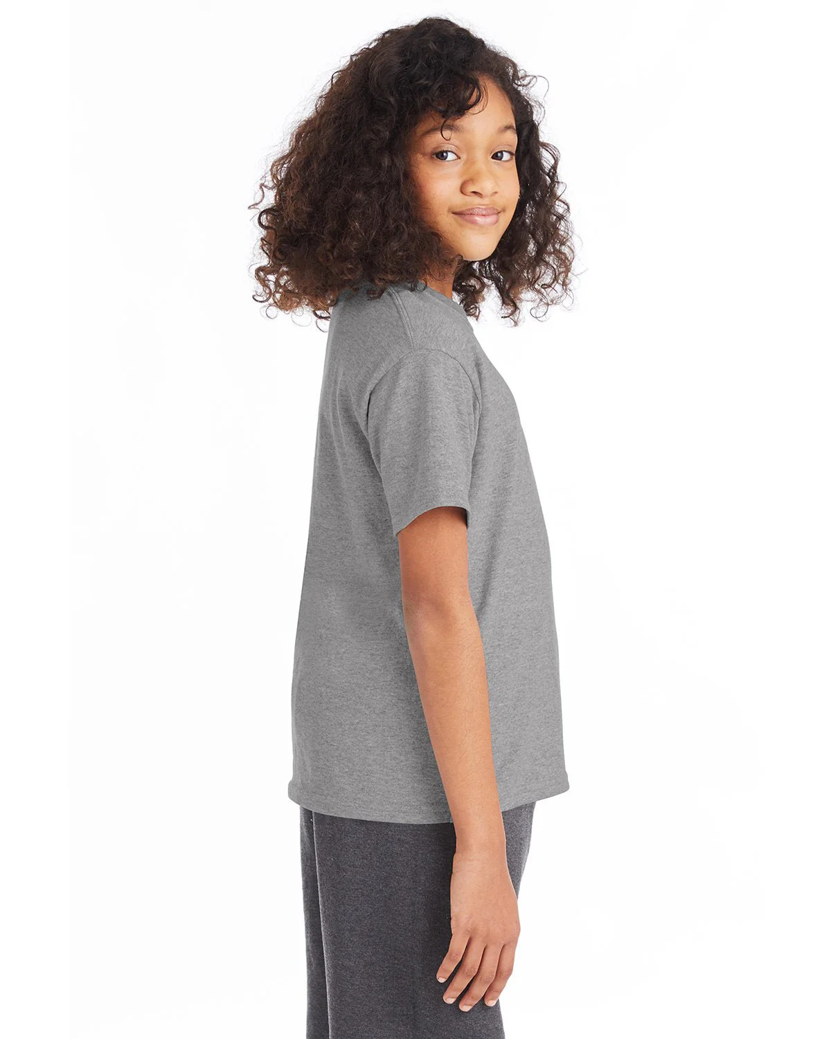 5370-Hanes-OXFORD GRAY - Cheap-Us