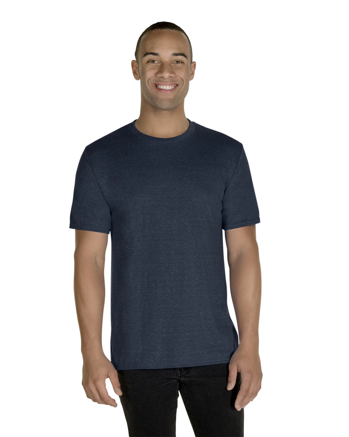 88MR-Jerzees-NAVY SNOW HEATHR - Cheap-Us