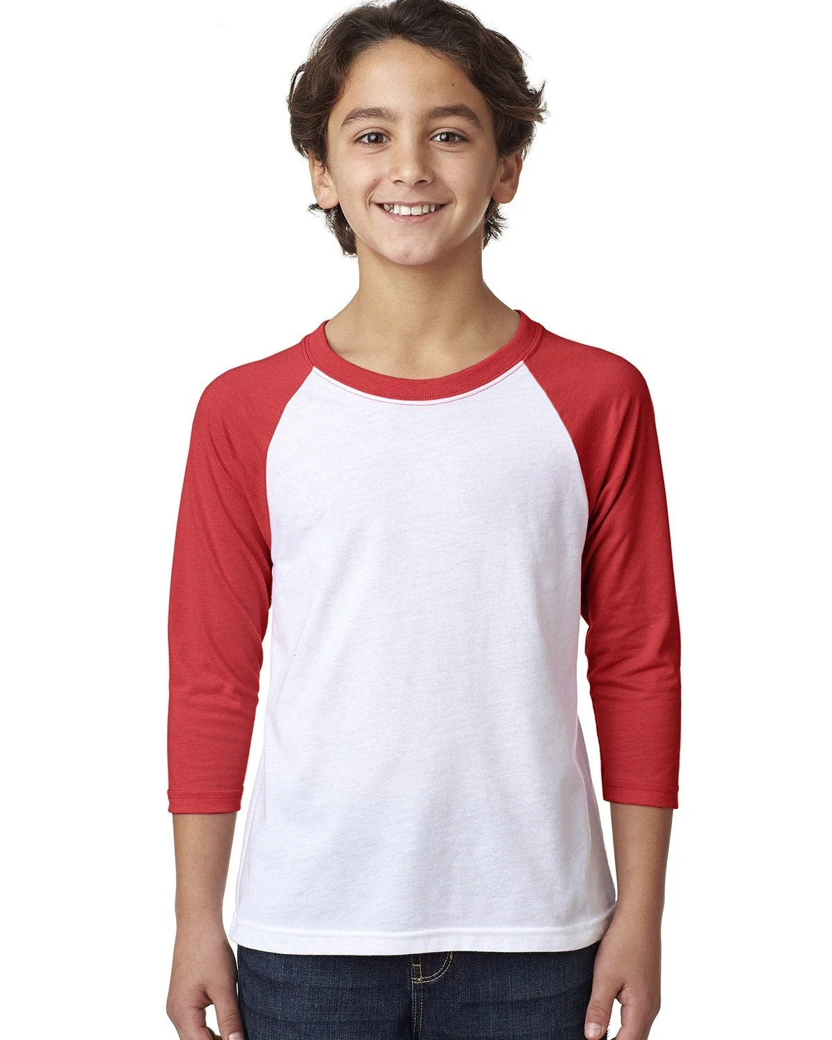 3352-Next Level Apparel-RED/ WHITE - Cheap-Us