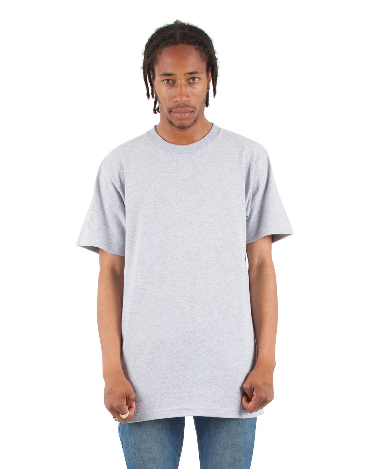 SHASS-Shaka Wear Drop Ship-HEATHER GREY - Cheap-Us