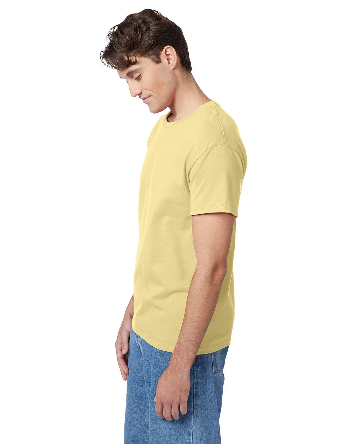 5250T-Hanes-DAFFODIL YELLOW - Cheap-Us