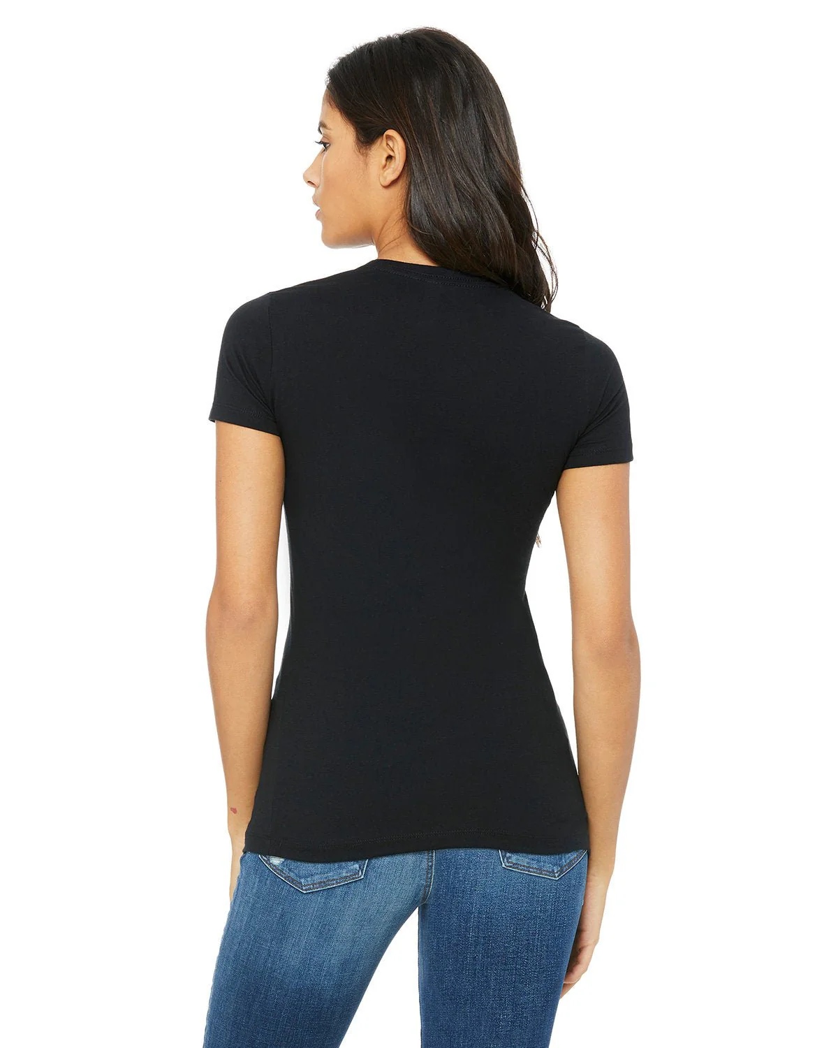 6004-Bella + Canvas-SOLID BLK BLEND - Cheap-Us