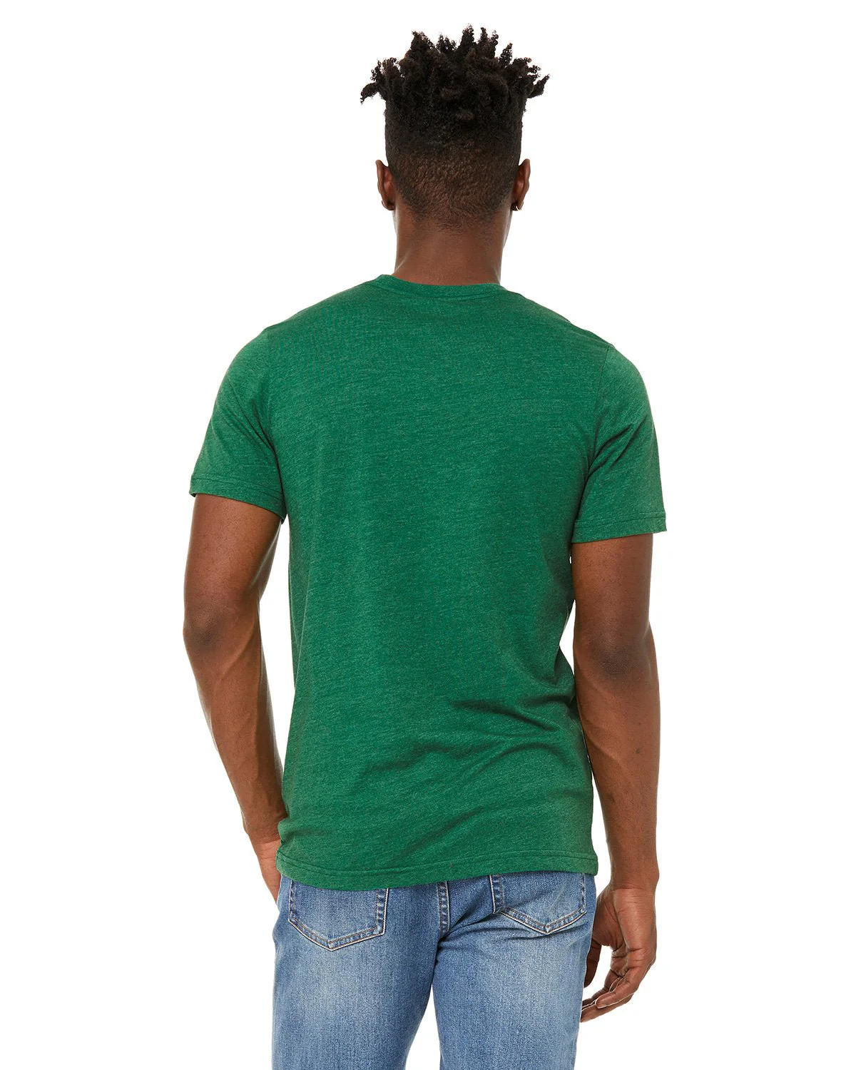 3301C-Bella + Canvas-HTHR GRASS GREEN - Cheap-Us