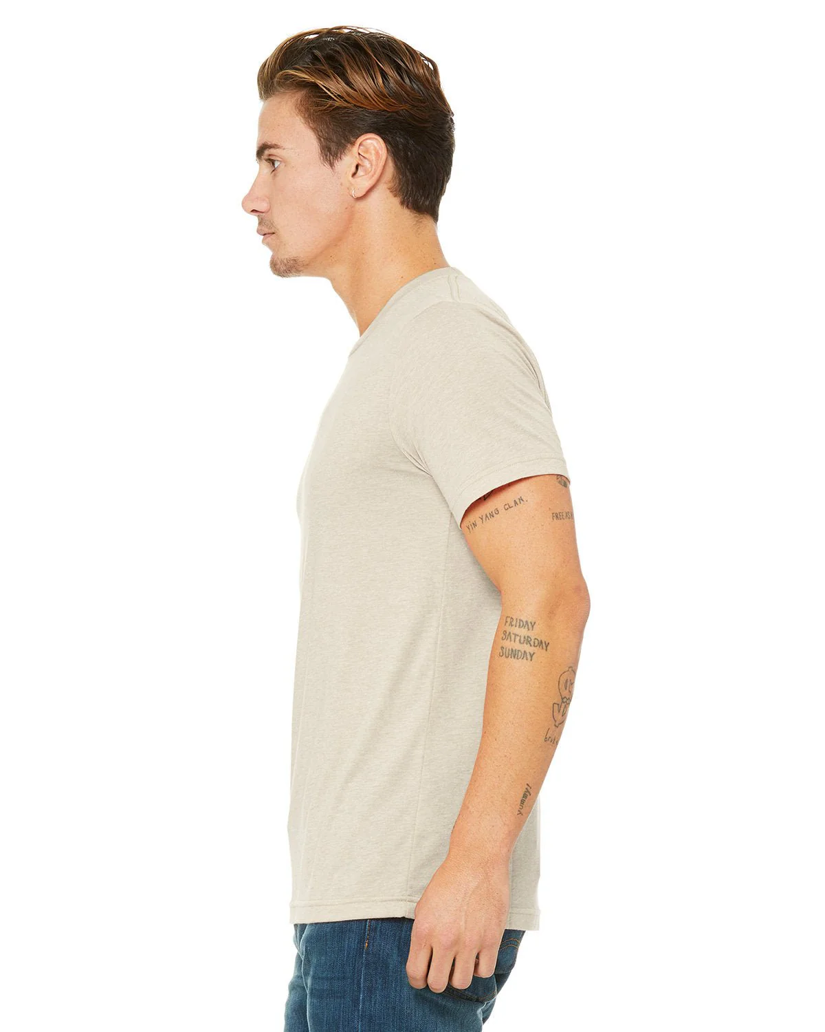 3413C-Bella + Canvas-TAN TRIBLEND - Cheap-Us