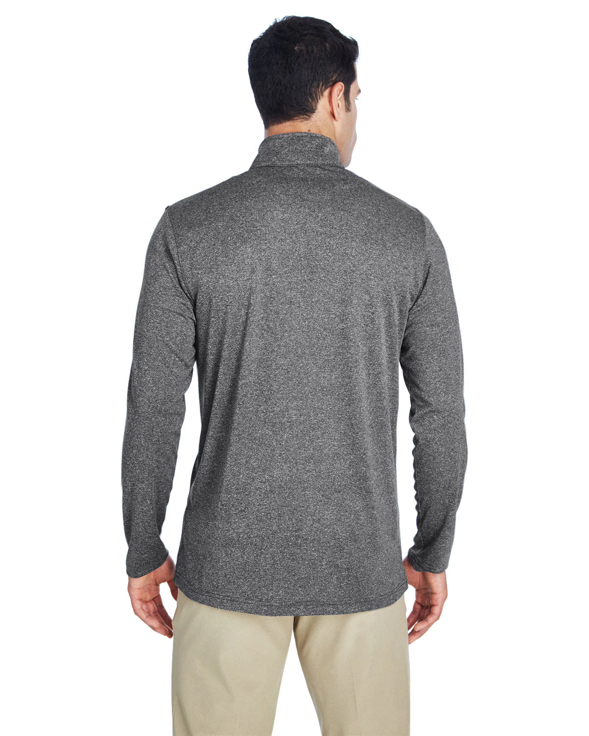 8618-UltraClub-BLACK HEATHER - Cheap-Us