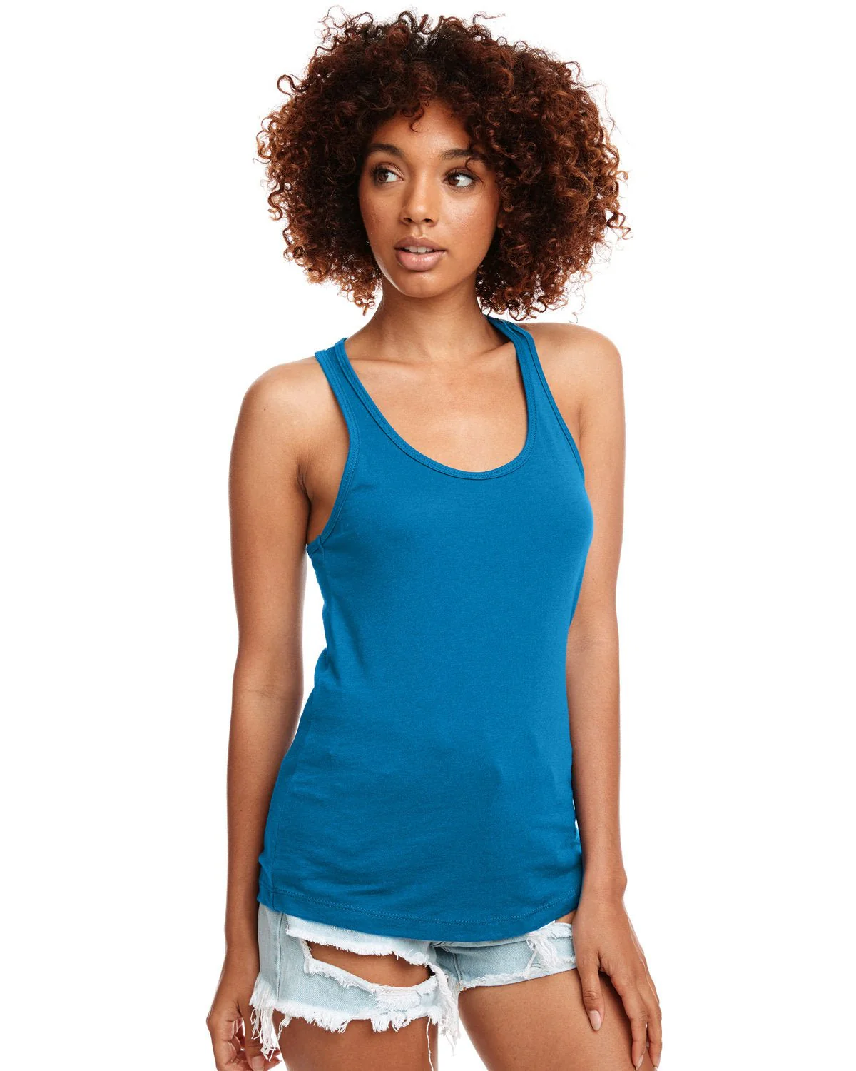 N1533-Next Level Apparel-TURQUOISE - Cheap-Us