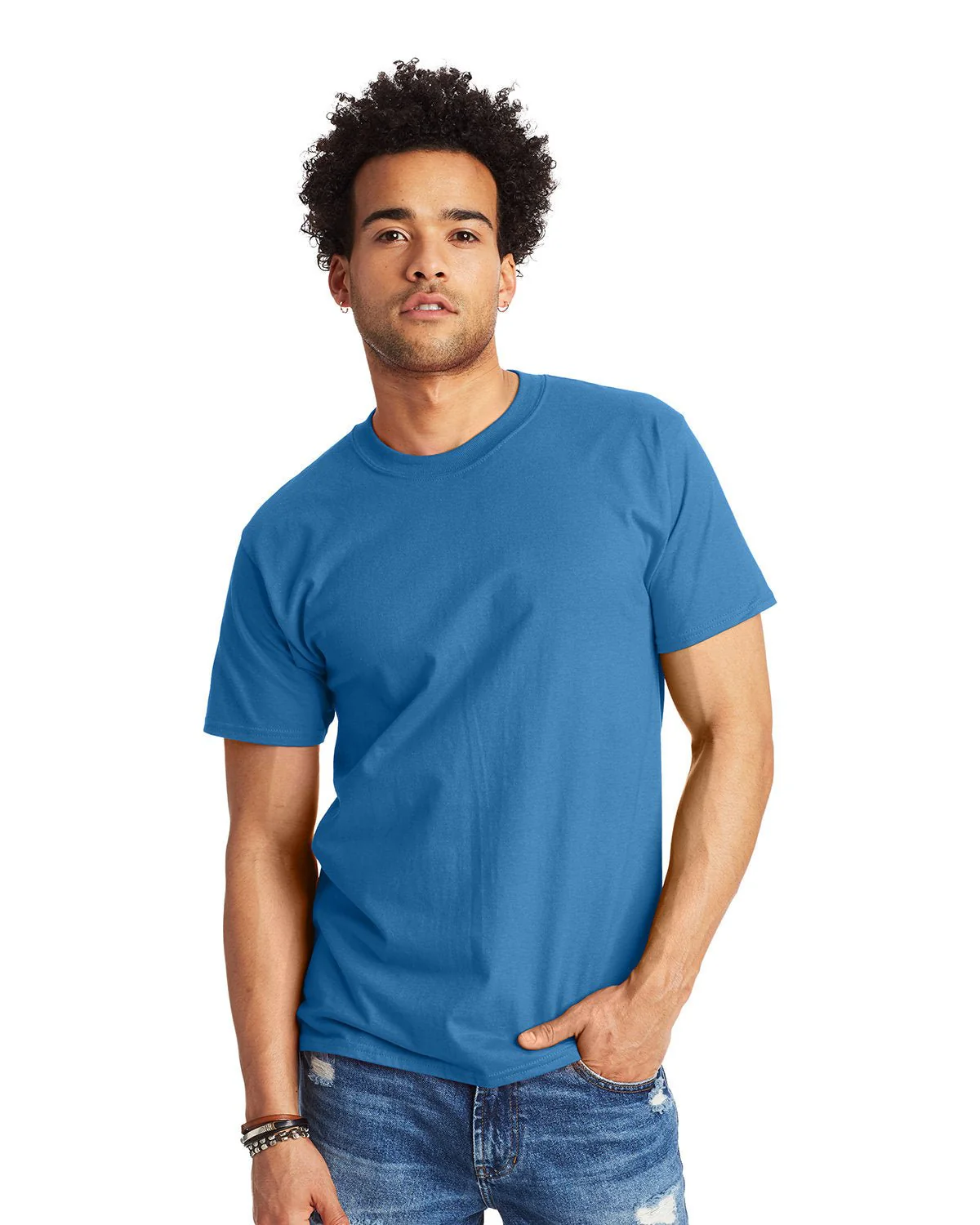 5180-Hanes-DENIM BLUE - Cheap-Us