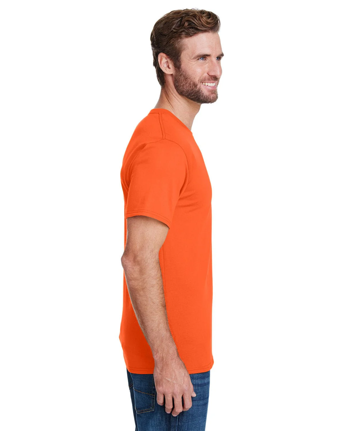 W110-Hanes-SAFETY ORANGE - Cheap-Us