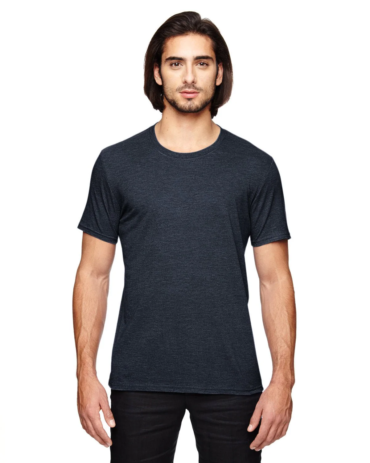 6750-Gildan-HEATHER NAVY - Cheap-Us