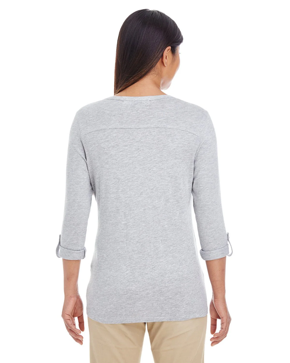 DP186W-Devon & Jones-GREY HEATHER - Cheap-Us