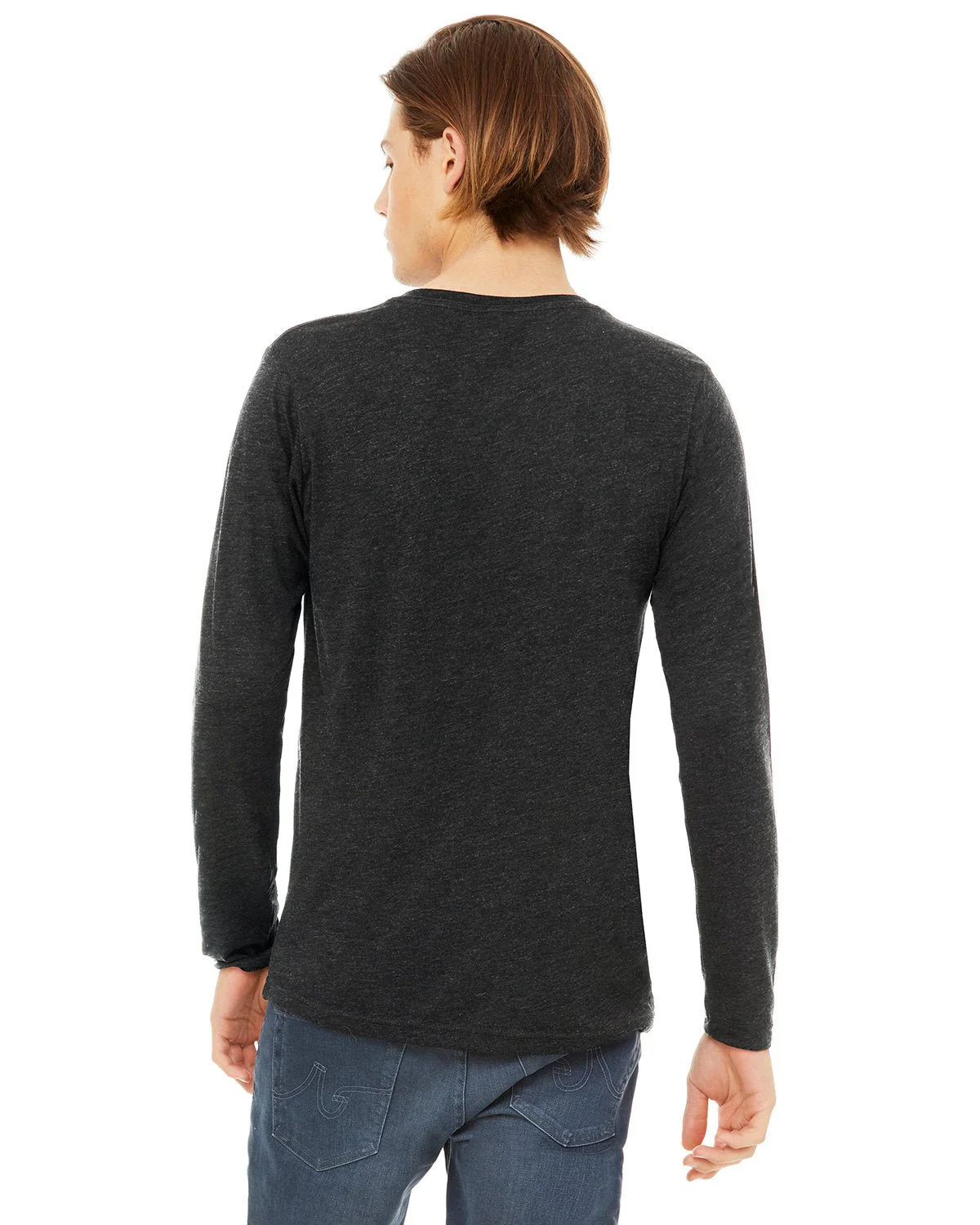 3425-Bella + Canvas-CHAR BLK TRIBLND - Cheap-Us