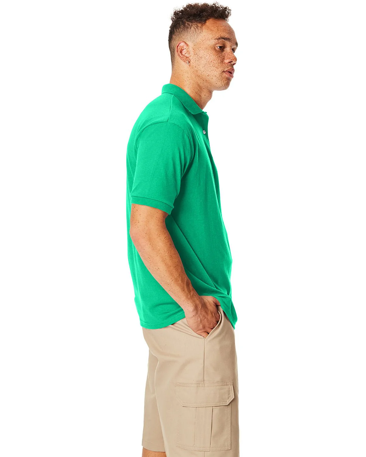 054-Hanes-KELLY GREEN - Cheap-Us