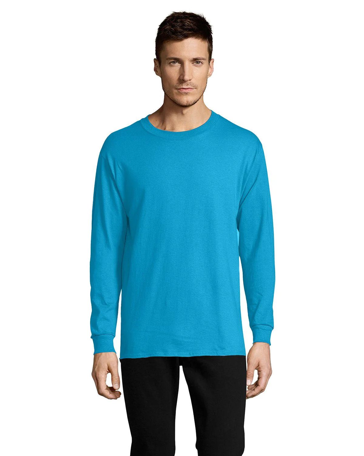 5286-Hanes-TEAL - Cheap-Us