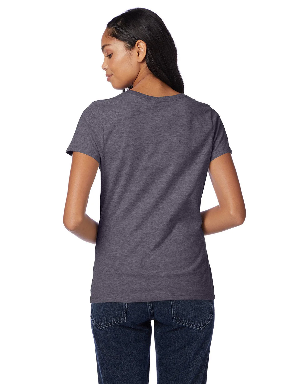 SL04-Hanes-CHARCOAL HEATHER - Cheap-Us