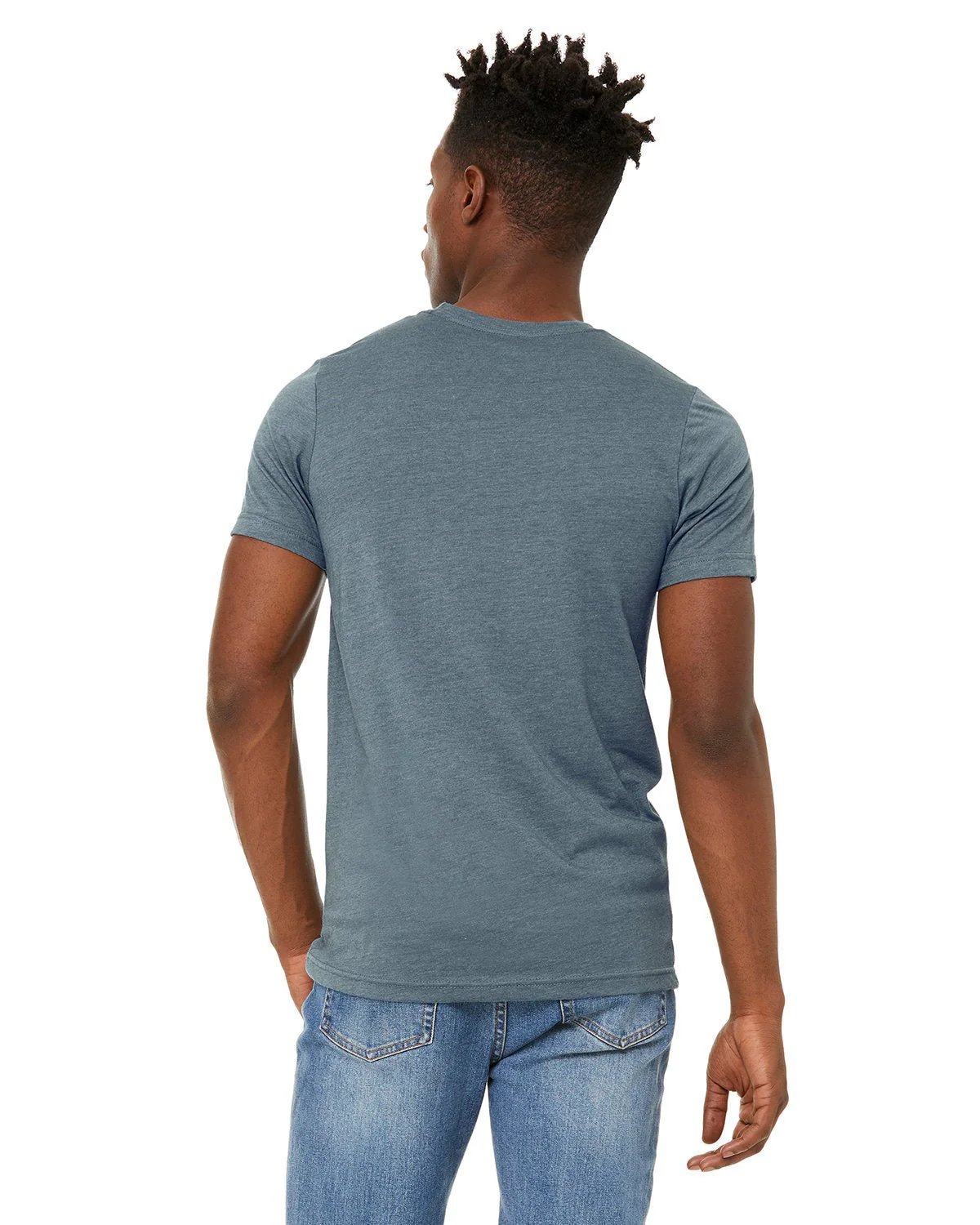 3301C-Bella + Canvas-HEATHER SLATE - Cheap-Us