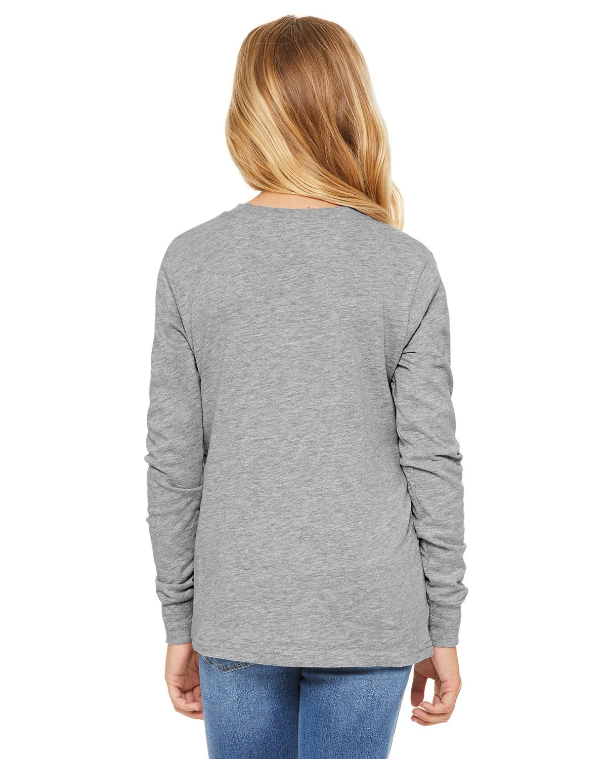 3501Y-Bella + Canvas-ATHLETIC HEATHER - Cheap-Us