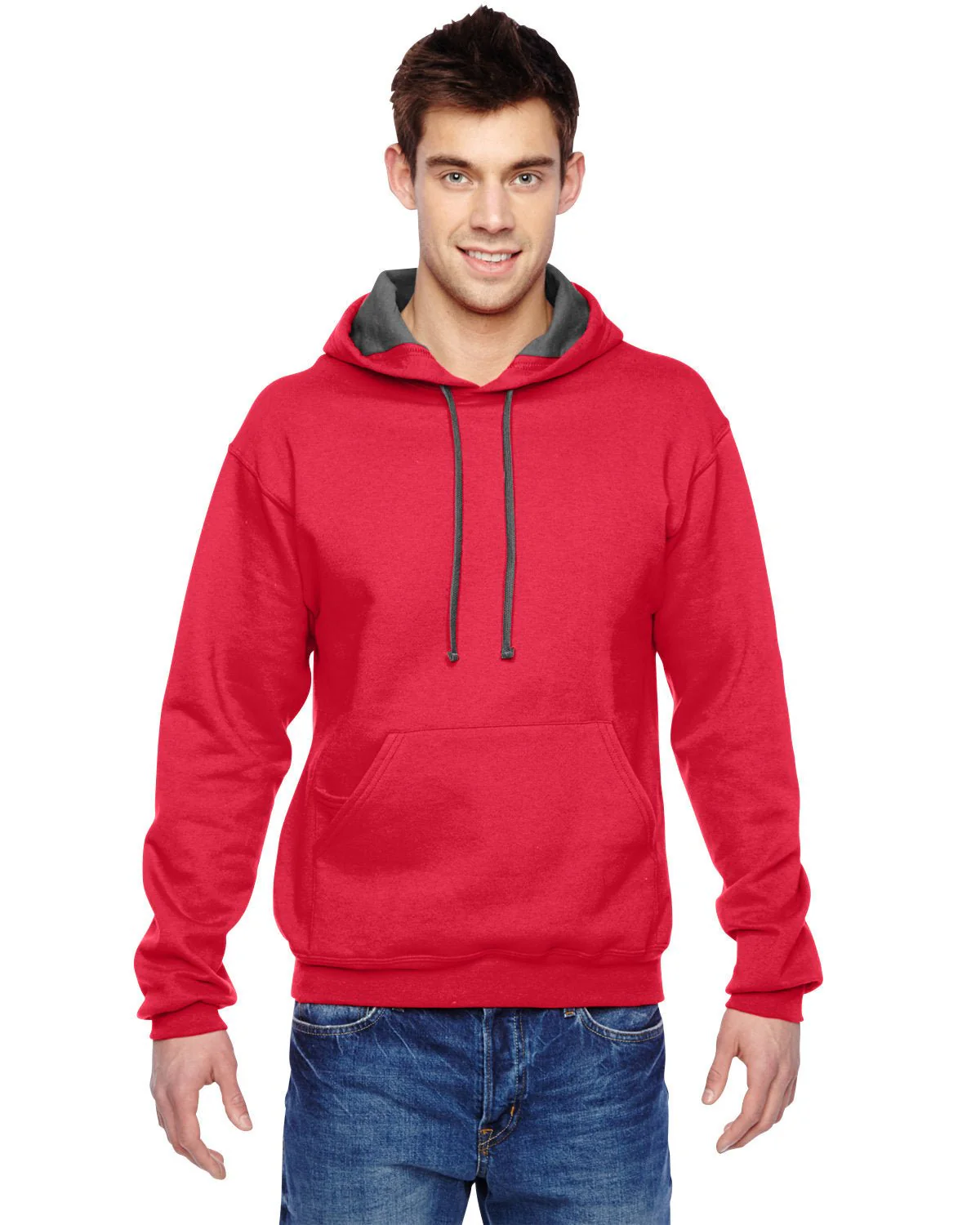 SF76R-Fruit of the Loom-FIERY RED - Cheap-Us