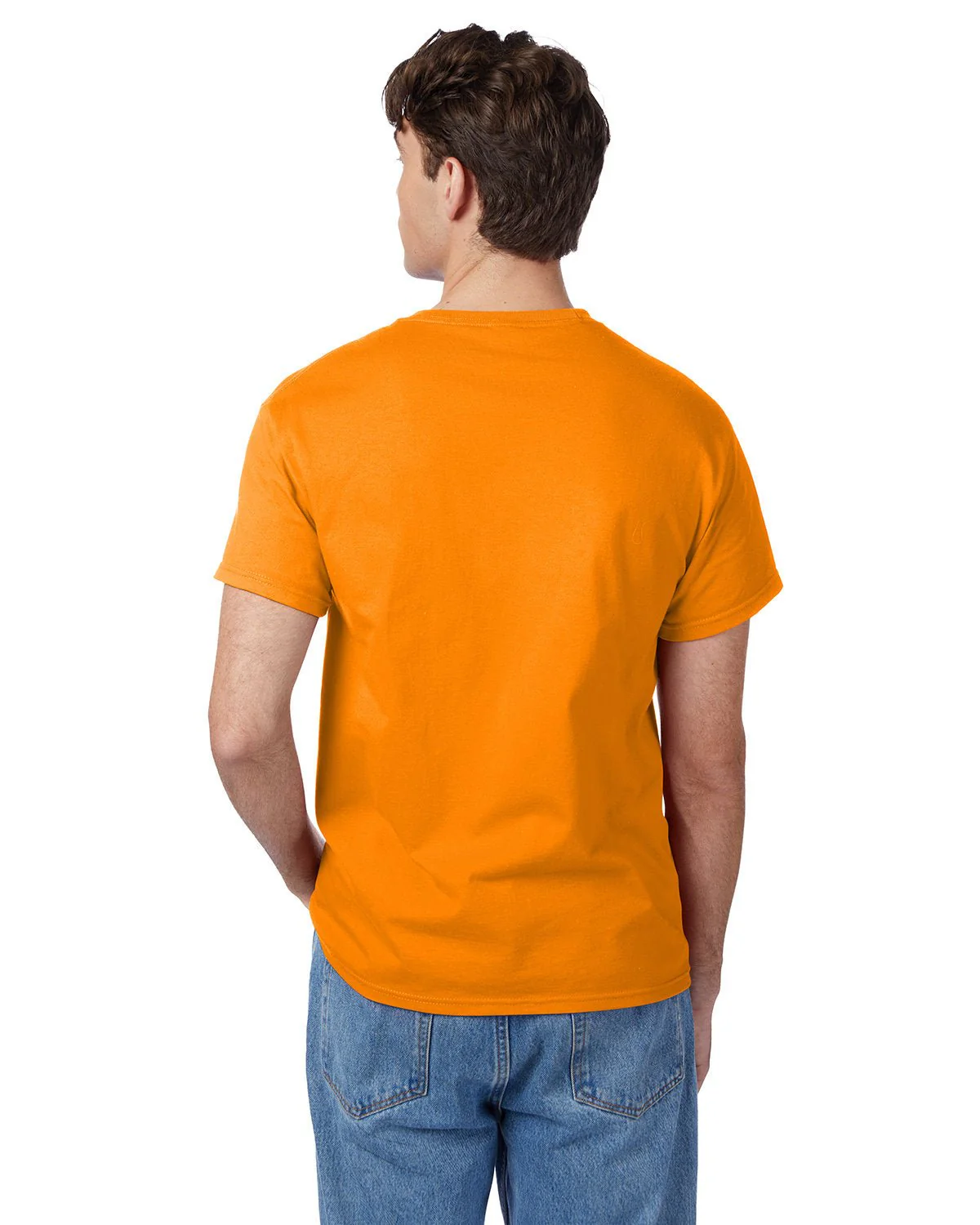 5250T-Hanes-SAFETY ORANGE - Cheap-Us