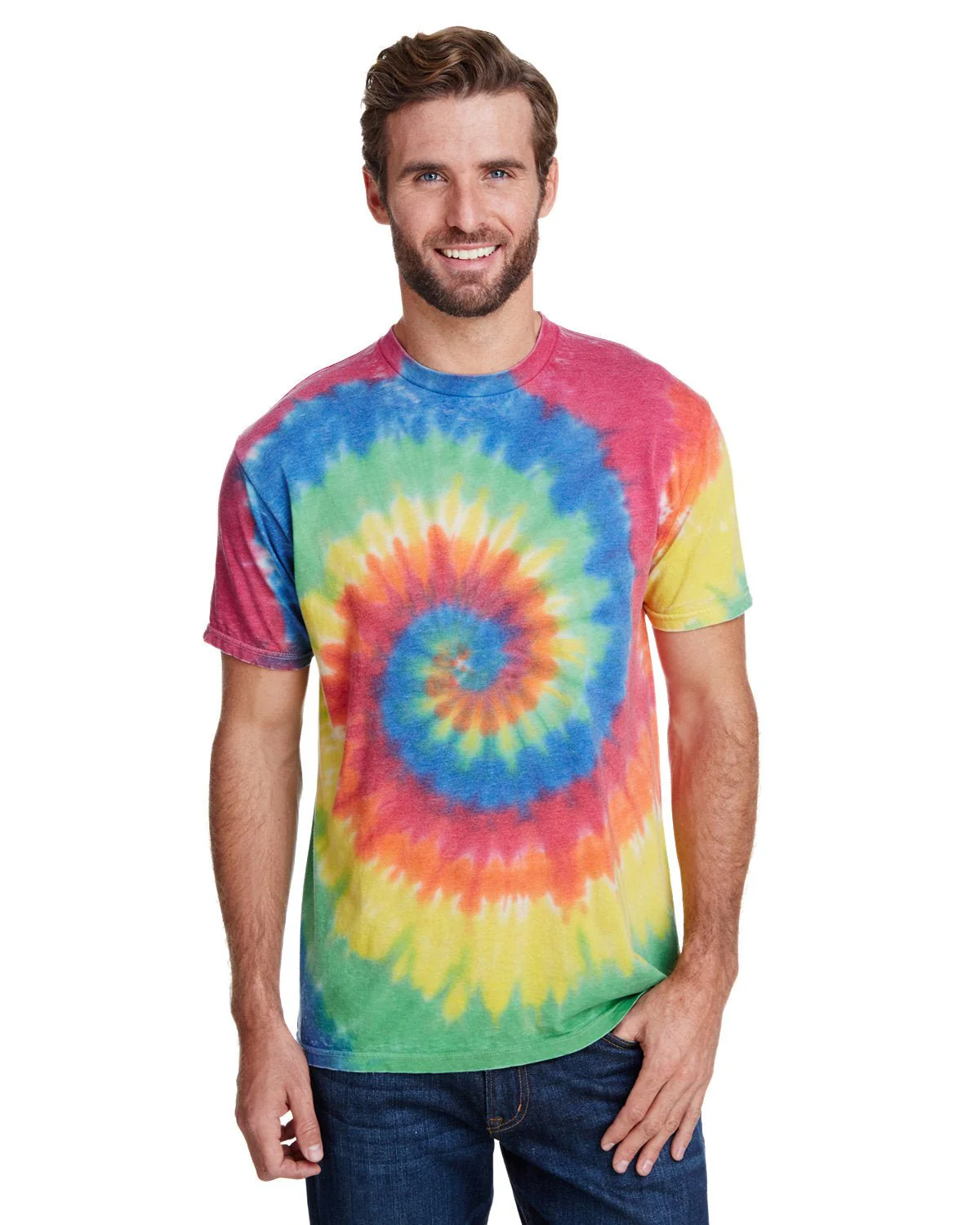 CD1090-Tie-Dye-RAINBOW - Cheap-Us