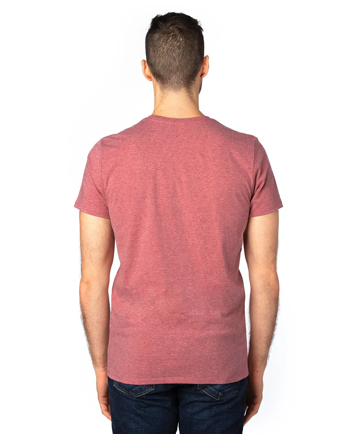100A-Threadfast Apparel-MAROON HEATHER - Cheap-Us
