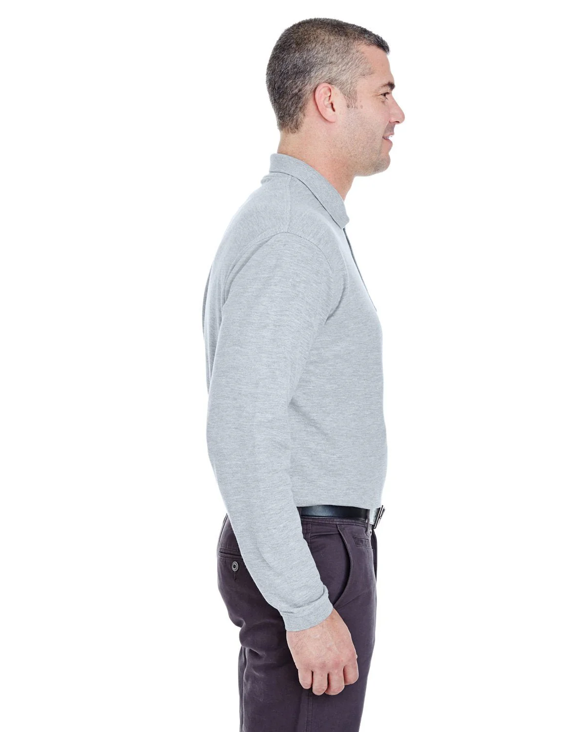 8542-UltraClub-HEATHER GREY - Cheap-Us