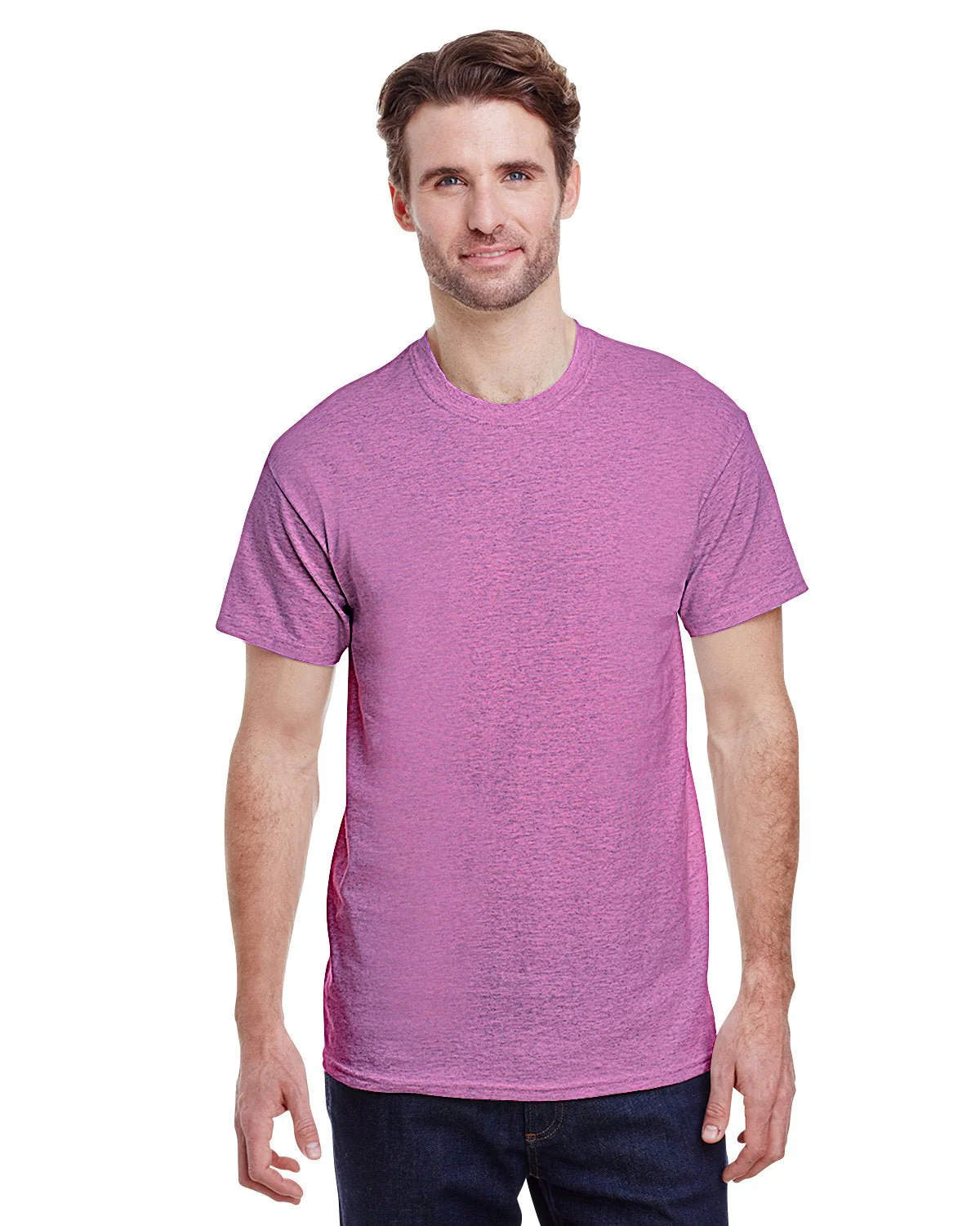 G500-Gildan-HTHR RDNT ORCHID - Cheap-Us