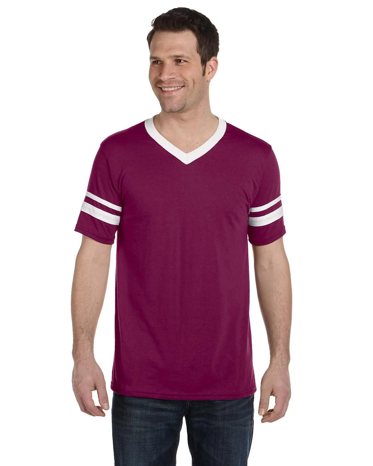 360-Augusta Sportswear-MAROON/ WHITE - Cheap-Us