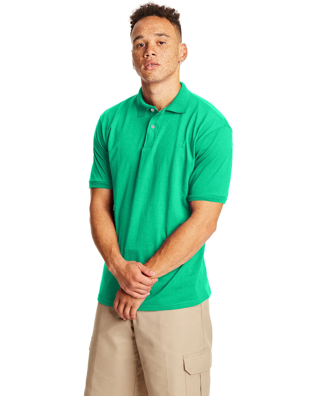 054-Hanes-KELLY GREEN - Cheap-Us
