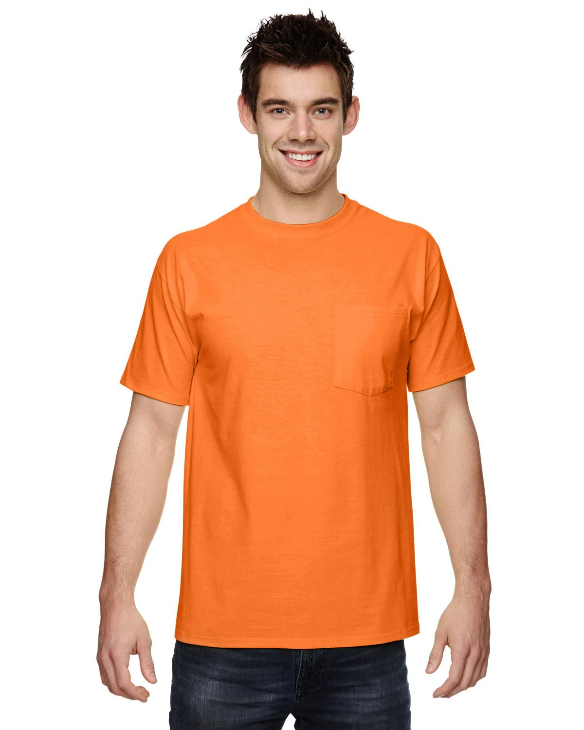 3931P-Fruit of the Loom-SAFETY ORANGE - Cheap-Us