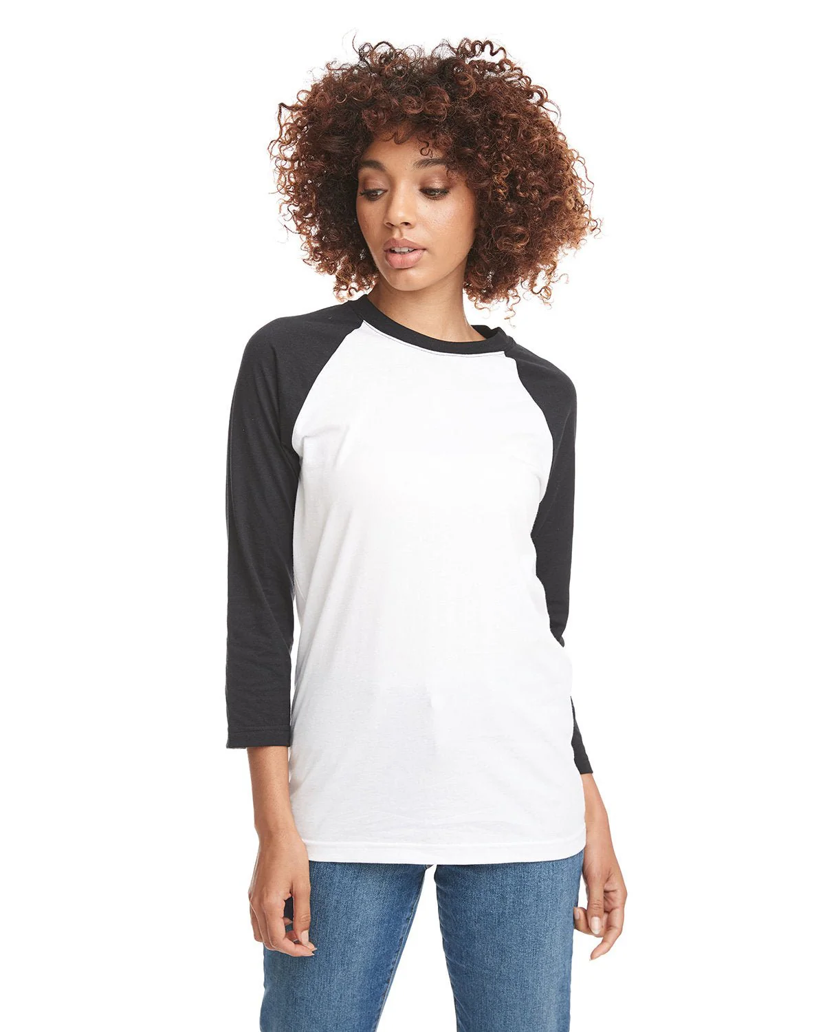6251-Next Level Apparel-BLACK/ WHITE - Cheap-Us