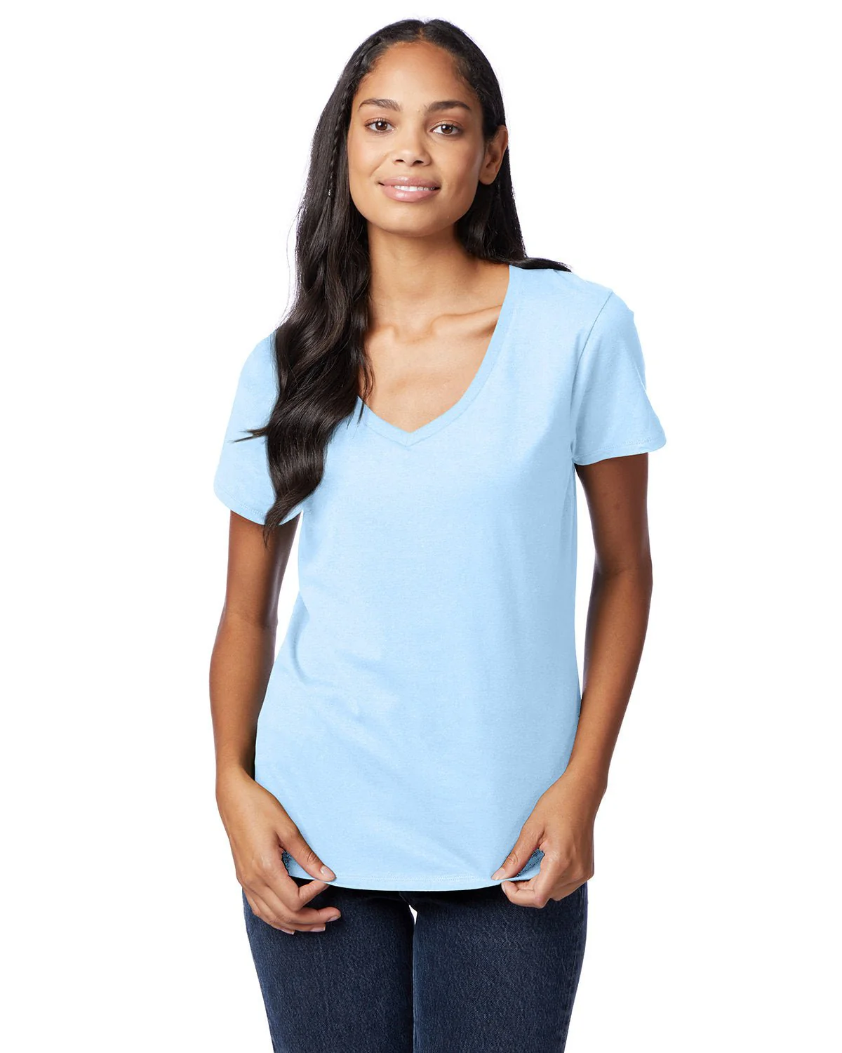 S04V-Hanes-LIGHT BLUE - Cheap-Us