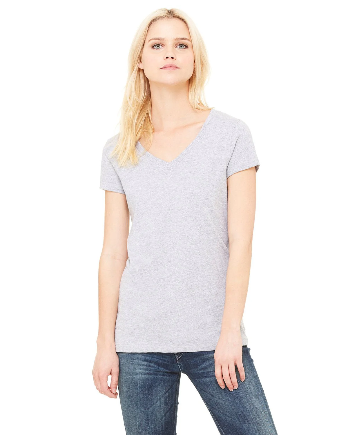 B6005-Bella + Canvas-ATHLETIC HEATHER - Cheap-Us