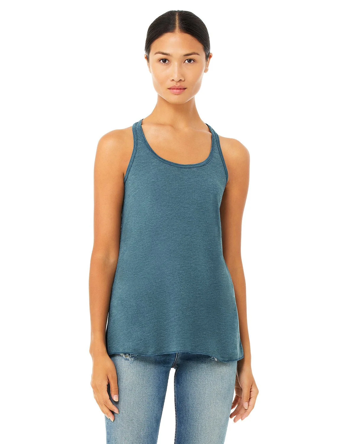 B8800-Bella + Canvas-HTHR DEEP TEAL - Cheap-Us
