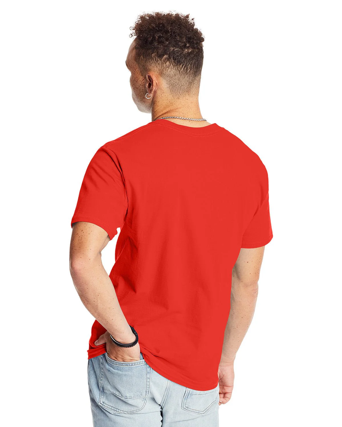 5180-Hanes-POPPY RED - Cheap-Us