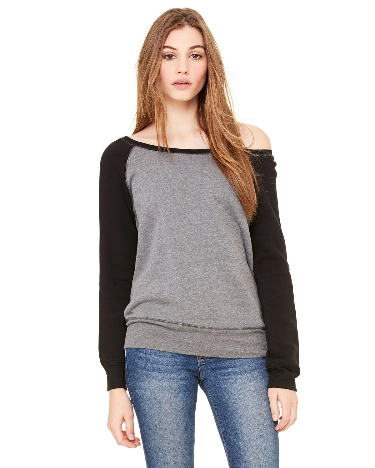 7501-Bella + Canvas-DEEP HTHR/ BLACK - Cheap-Us