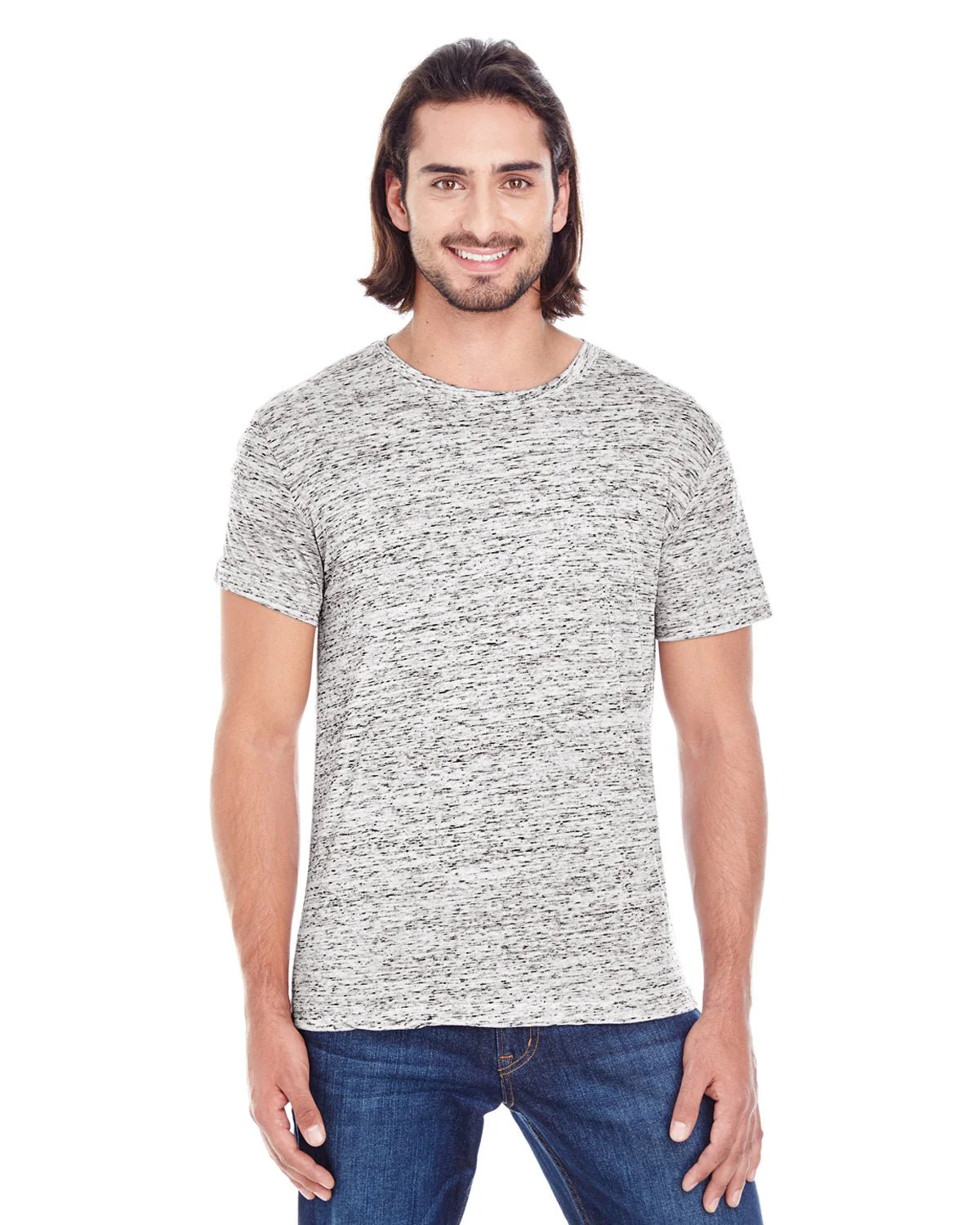 104A-Threadfast Apparel-SILVER BLIZZARD - Cheap-Us