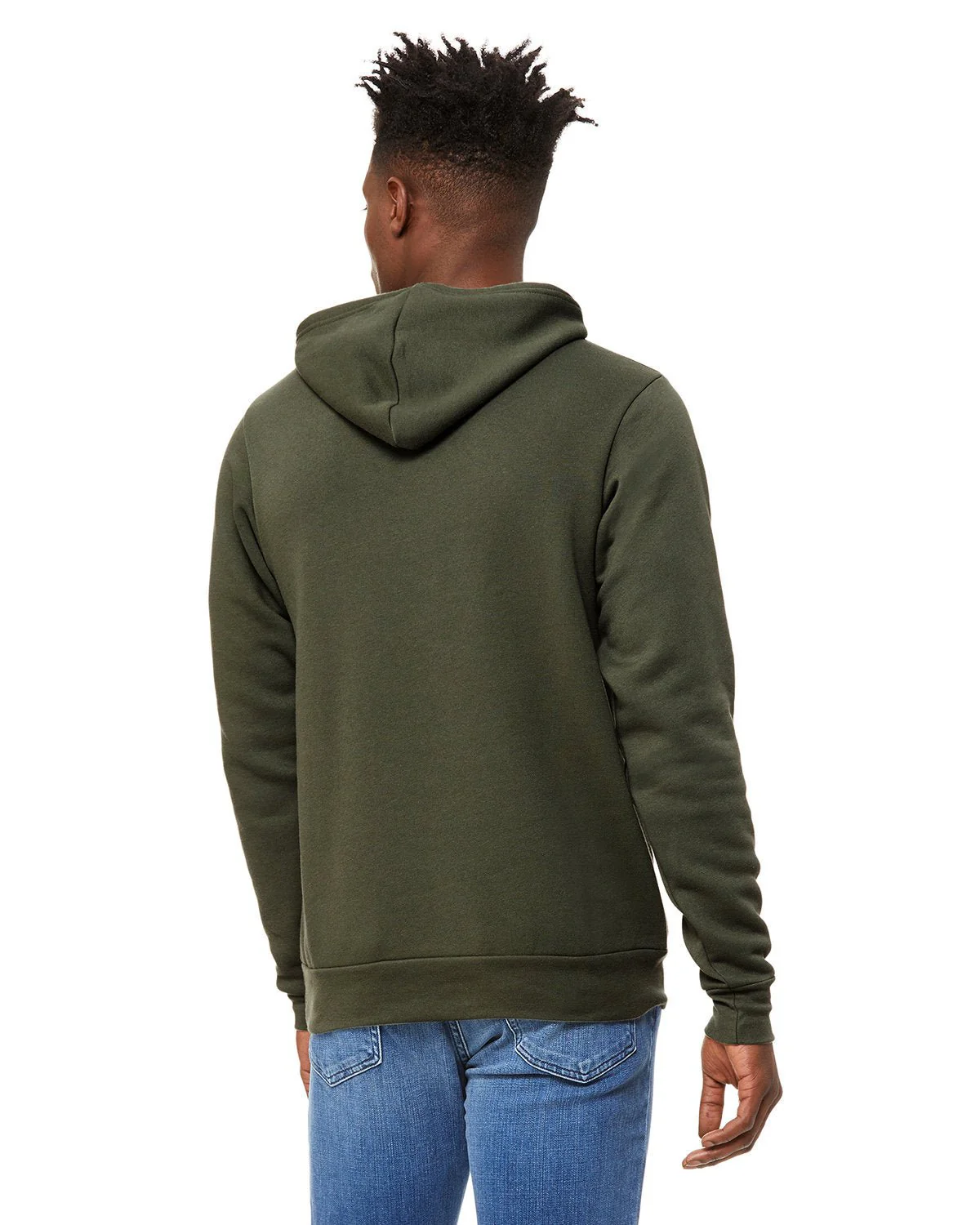 3719-Bella + Canvas-MILITARY GREEN - Cheap-Us