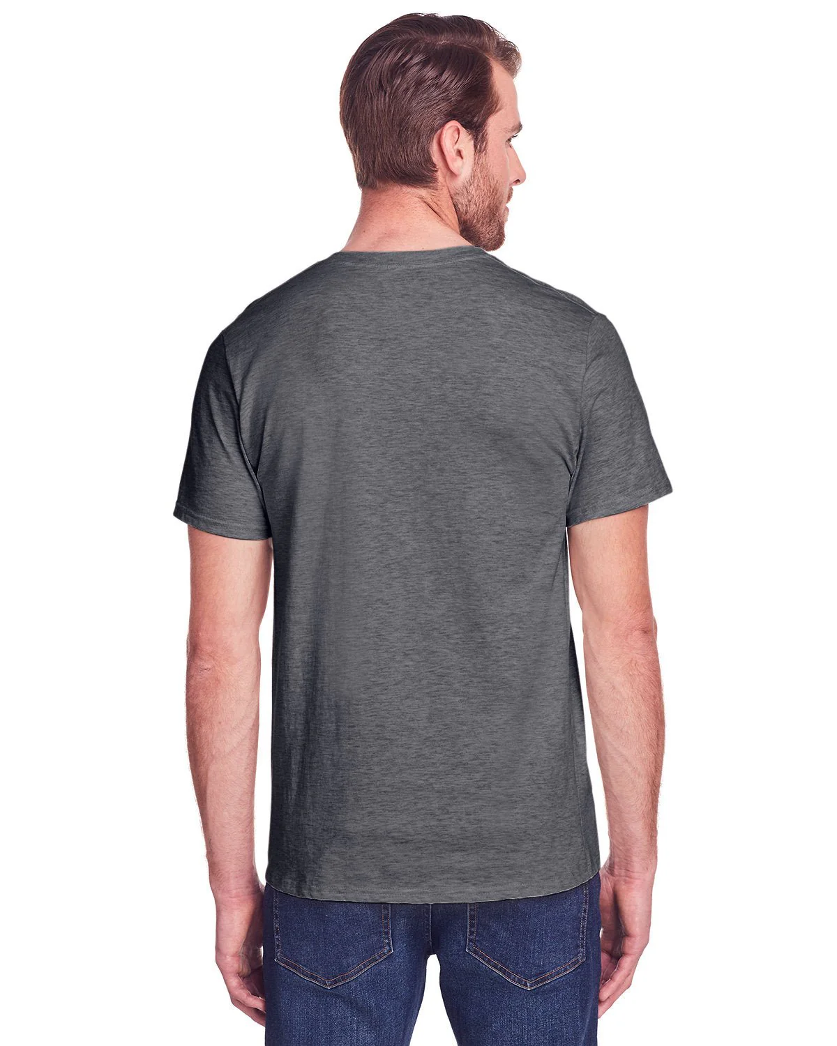 IC47MR-Fruit of the Loom-CHARCOAL HEATHER - Cheap-Us