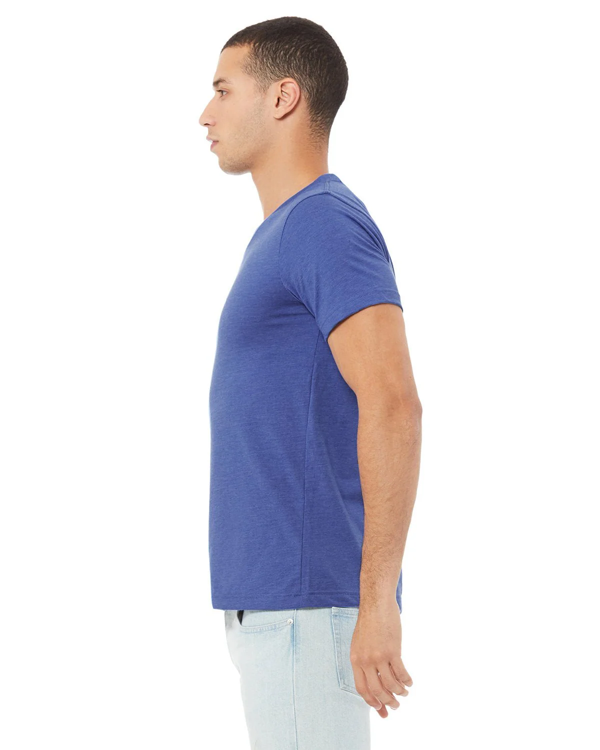 3005CVC-Bella + Canvas-HTHR TRUE ROYAL - Cheap-Us