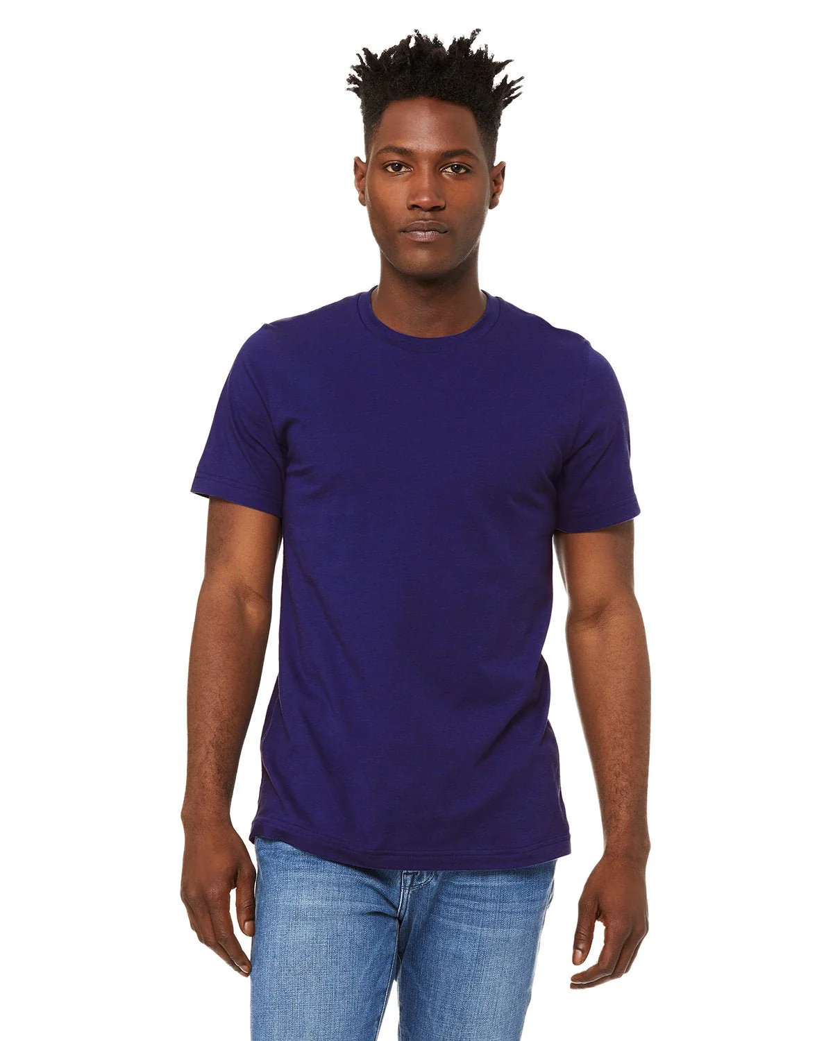 3001C-Bella + Canvas-TEAM NAVY - Cheap-Us