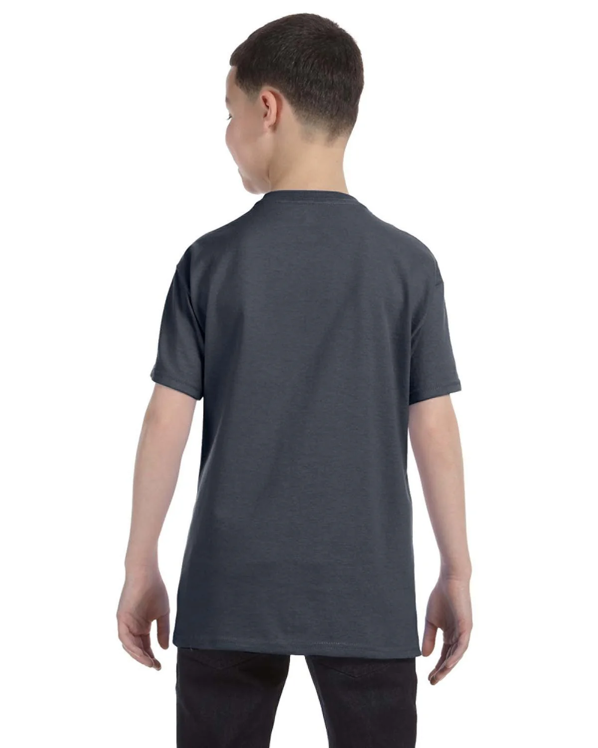 G500B-Gildan-DARK HEATHER - Cheap-Us