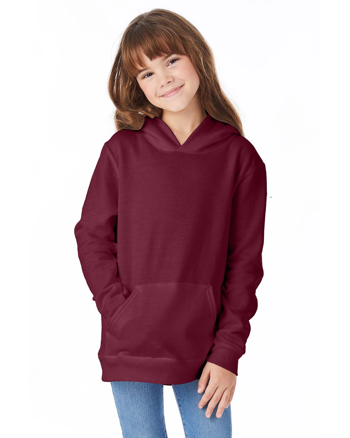 P473-Hanes-MAROON - Cheap-Us