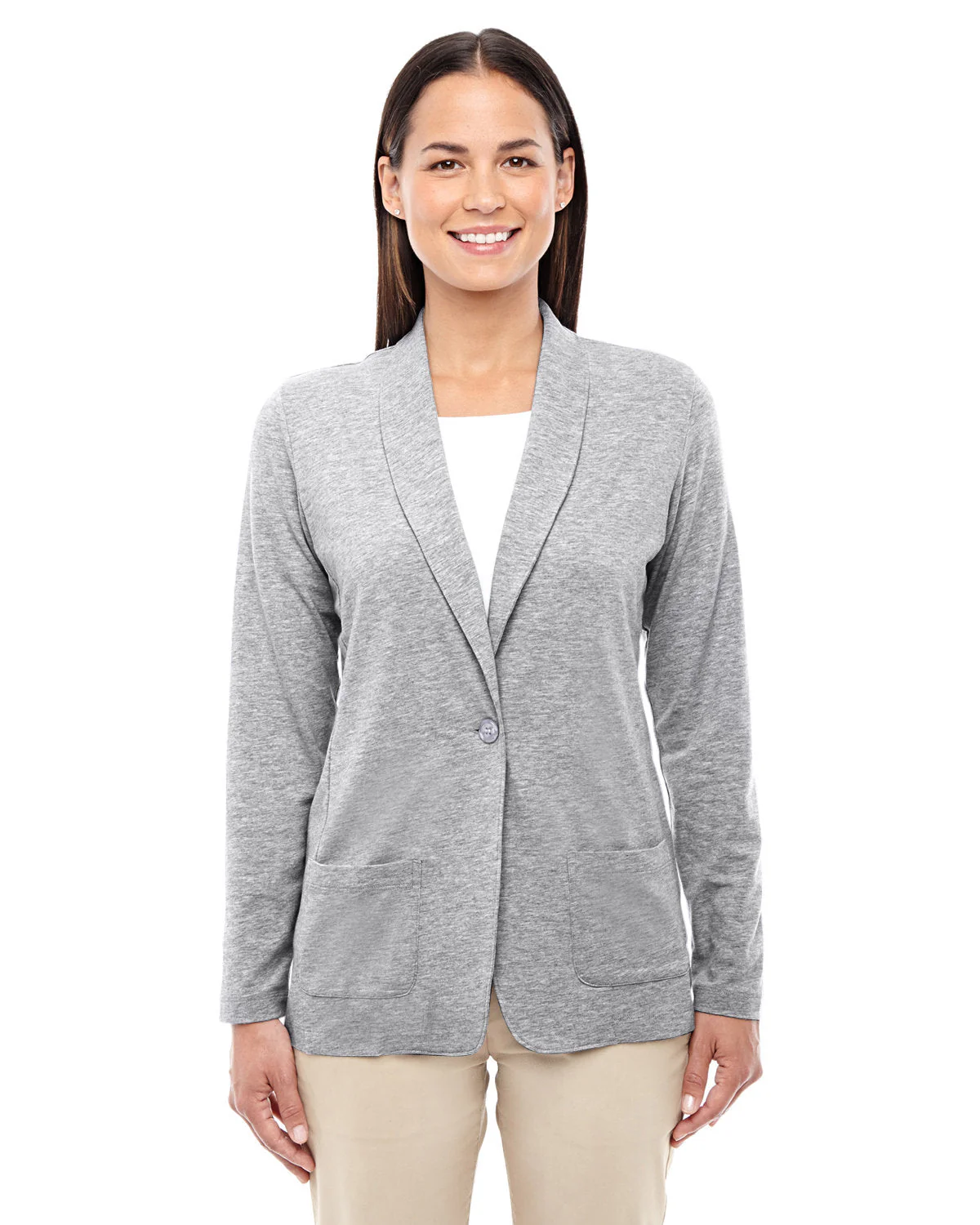 DP462W-Devon & Jones-GREY HEATHER - Cheap-Us