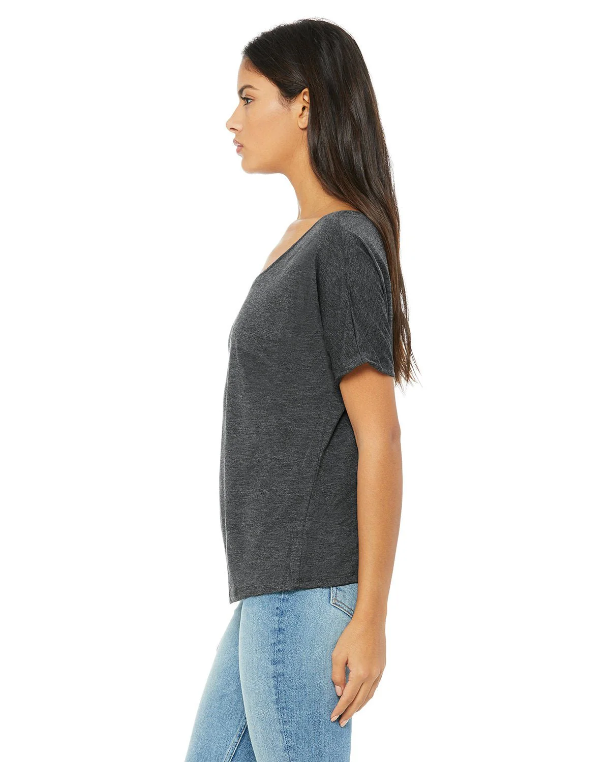 8816-Bella + Canvas-DARK GRY HEATHER - Cheap-Us