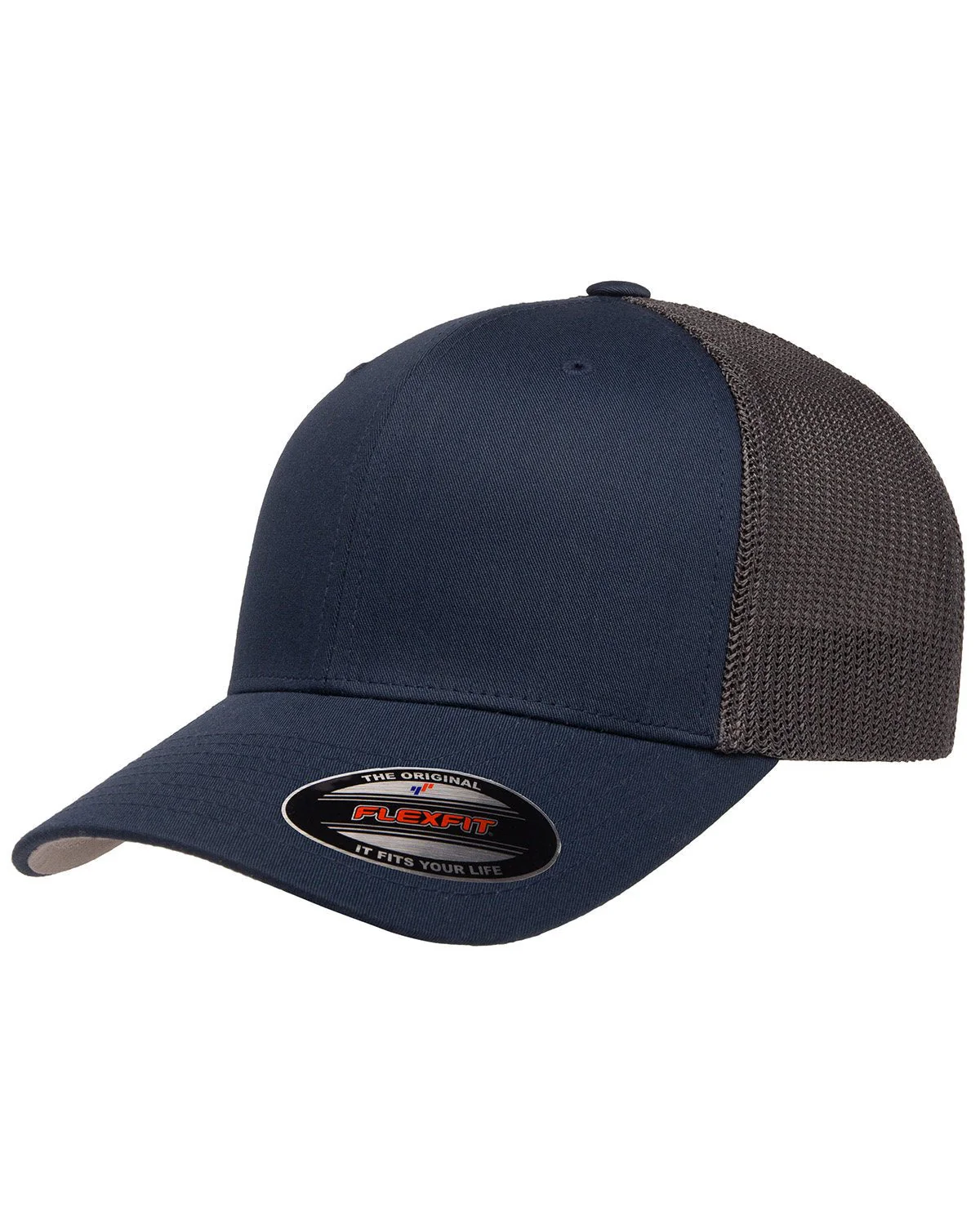 6511-Flexfit-NAVY/ GRAPHITE - Cheap-Us