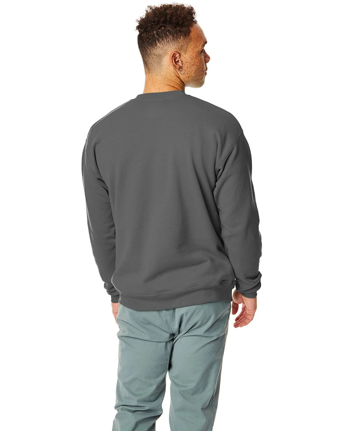 P1607-Hanes-SMOKE GRAY - Cheap-Us