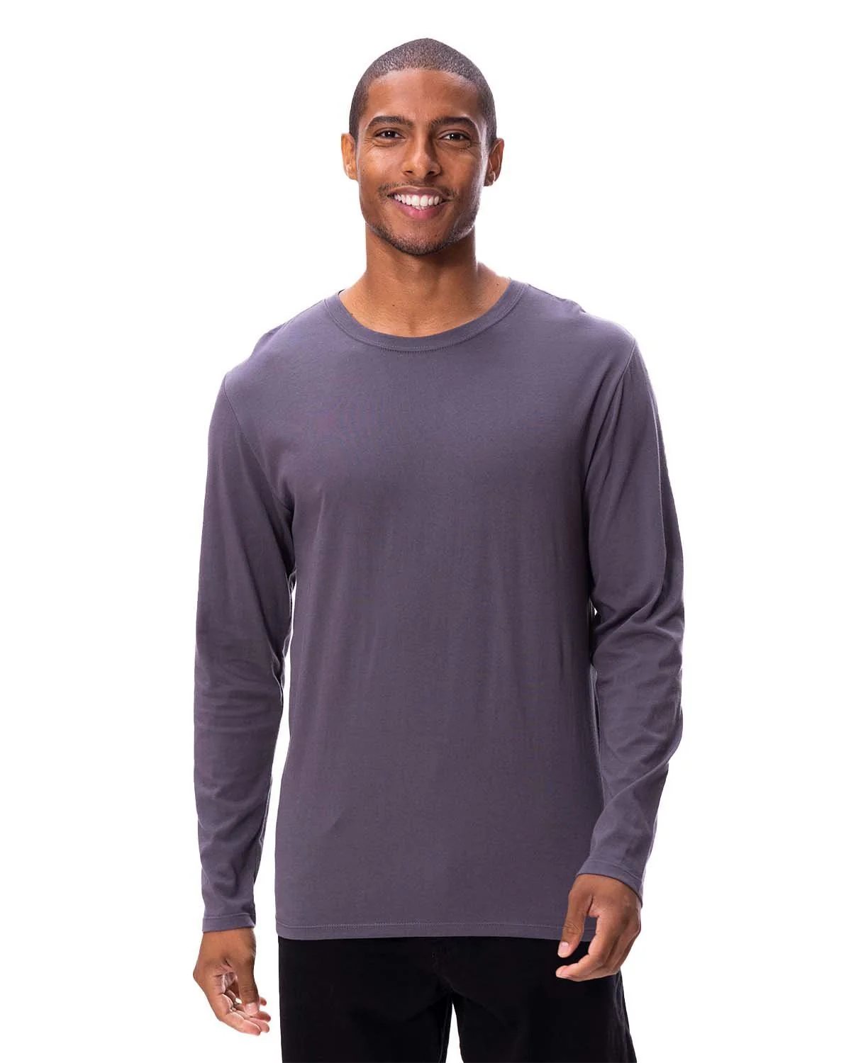 180LS-Threadfast Apparel-COAL - Cheap-Us