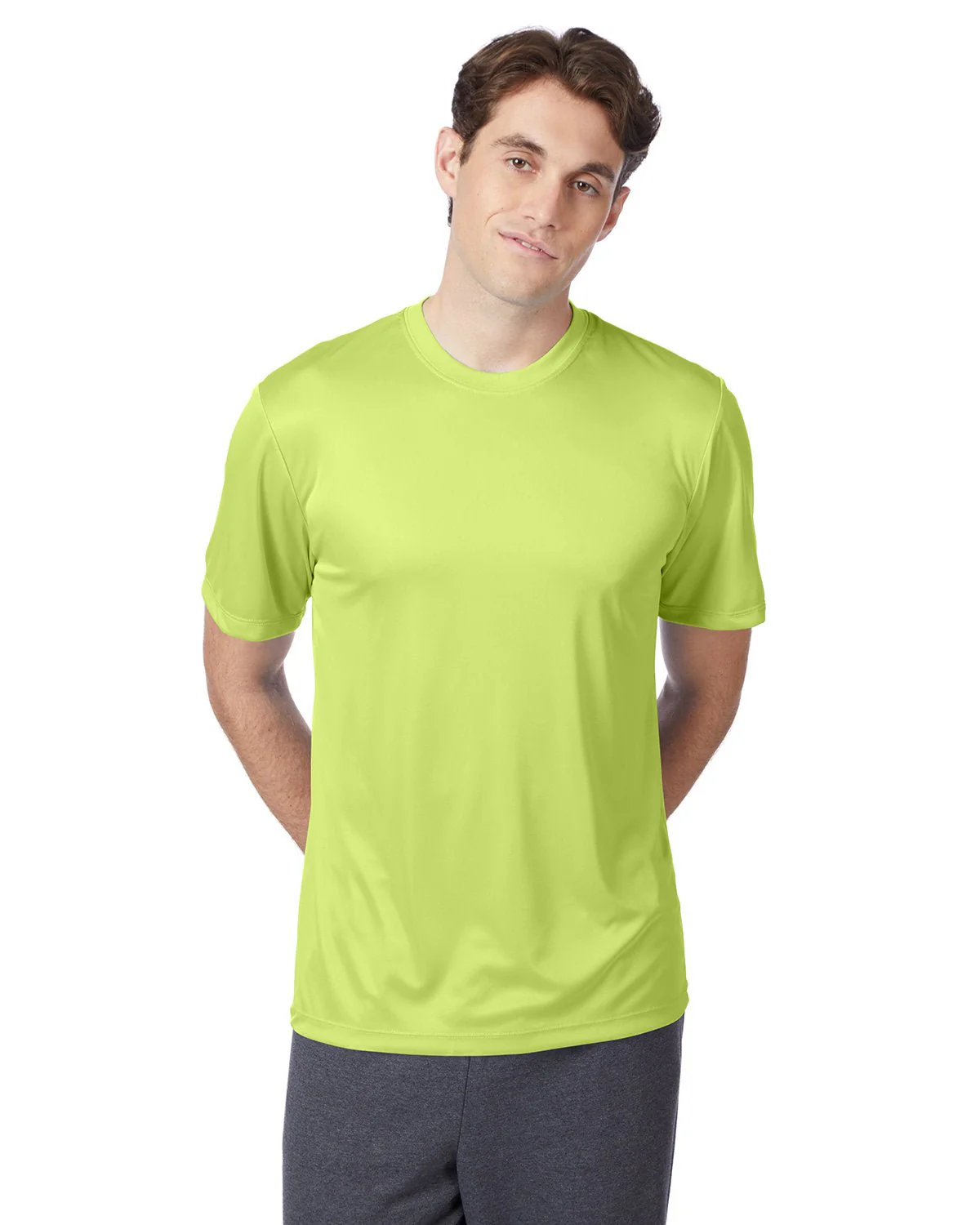 4820-Hanes-SAFETY GREEN - Cheap-Us